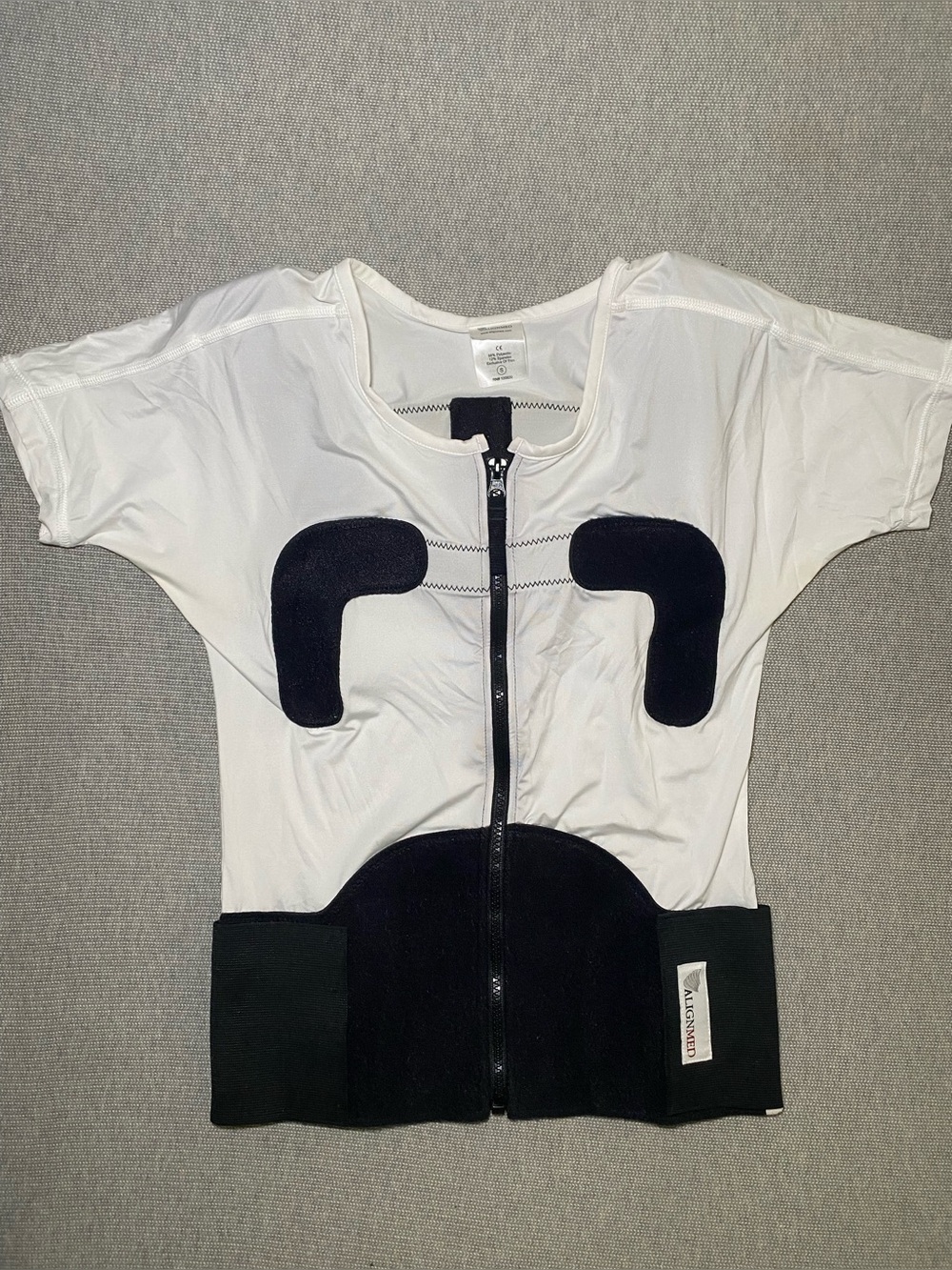 ALIGNMED Small SPINE shirt spinal posture pain compression UNISEX